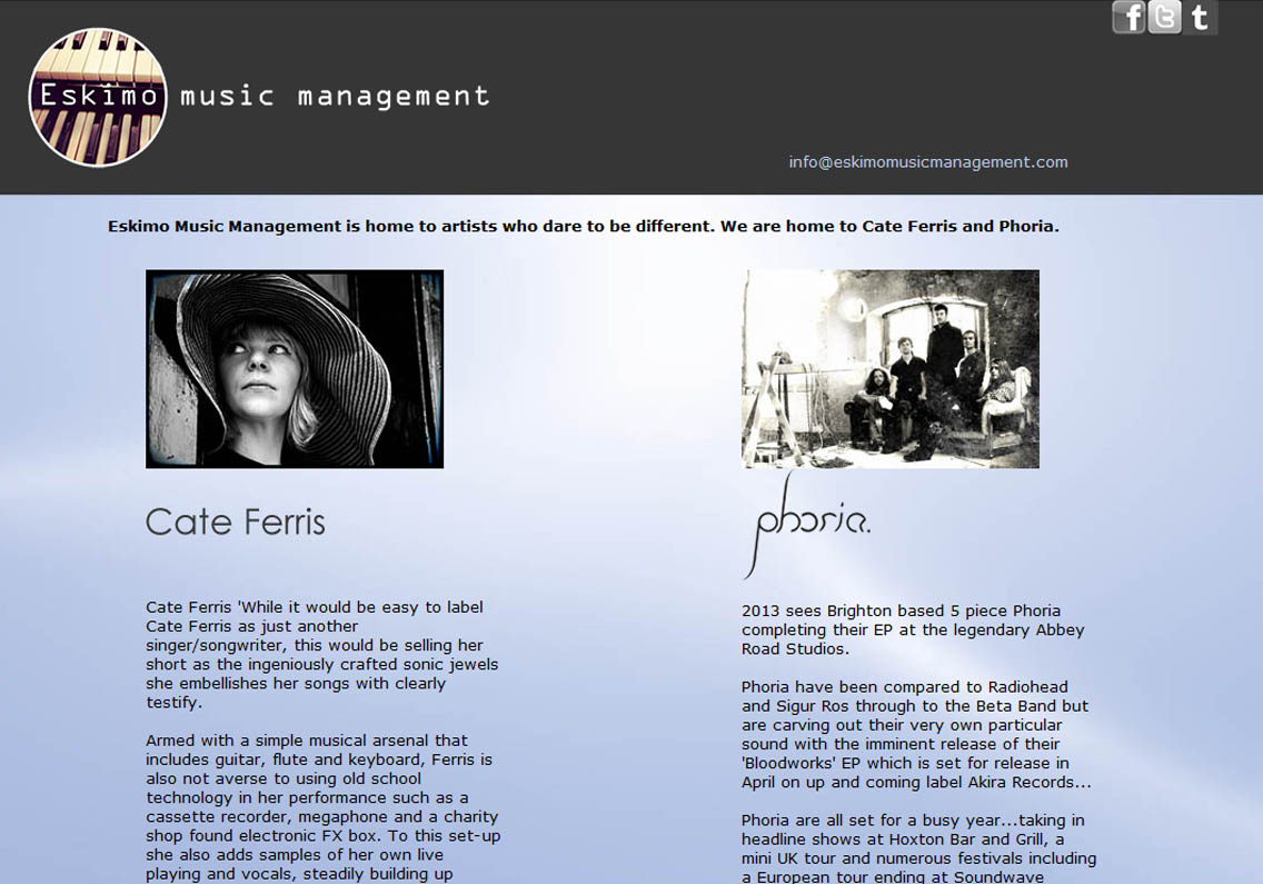 Ringstones Media example website image